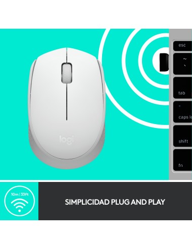 Raton Logitech M171 Blanco